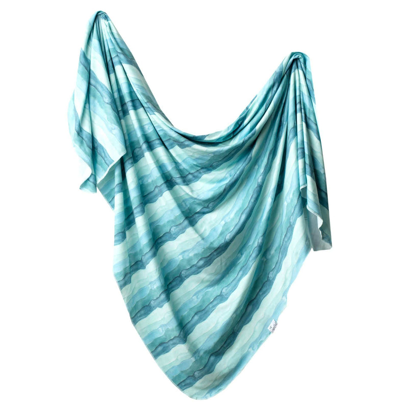 Copper Pearl Soft Knit Swaddle Blankets