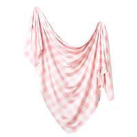 Copper Pearl Soft Knit Swaddle Blankets