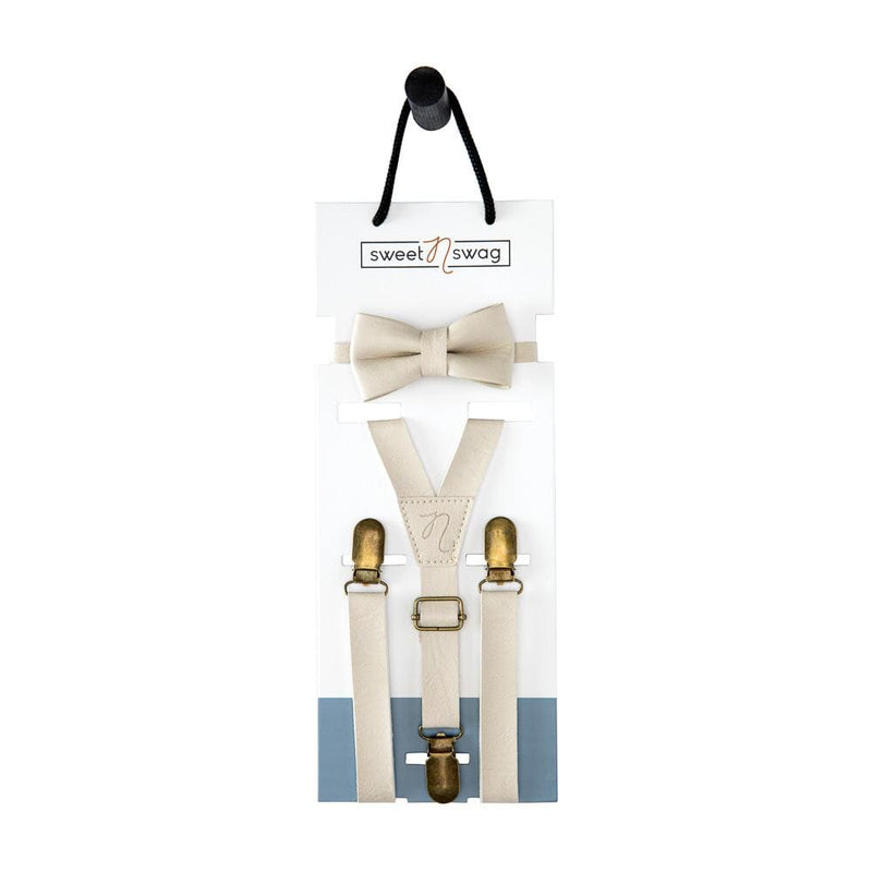 Sweet N Swag Suspender and Bow Tie Set