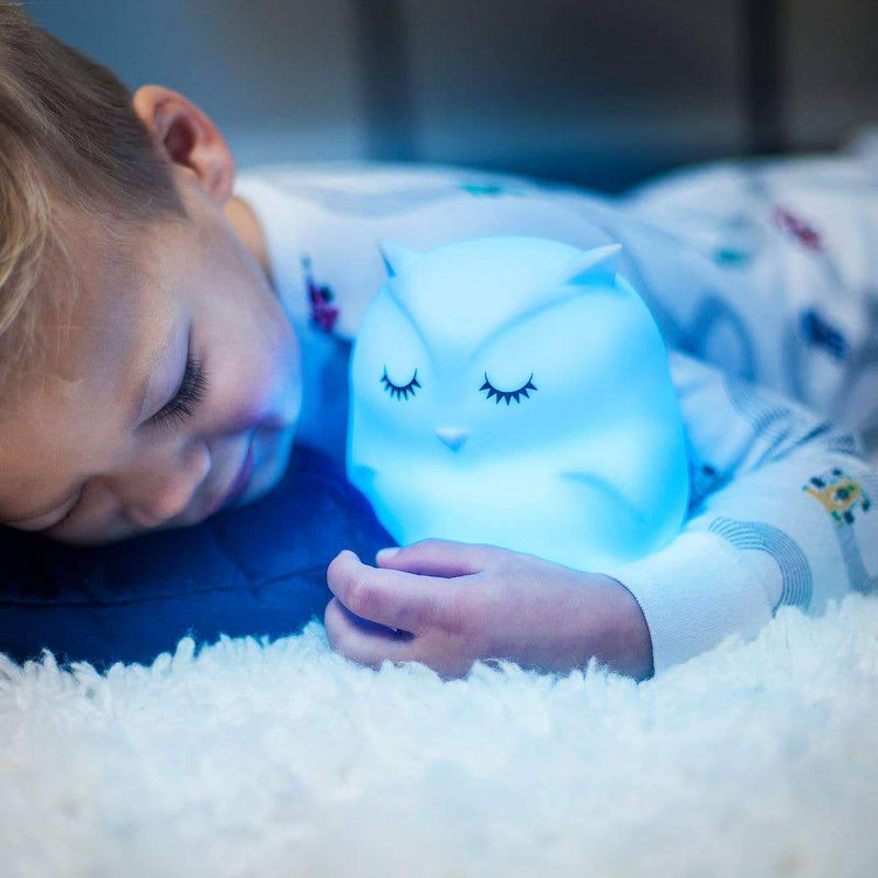 Lumipets Rechargable Color Changing Night Light Owl