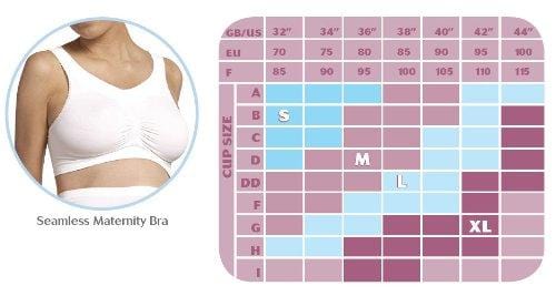 Seamless Breastfeeding Bra Size 34/75