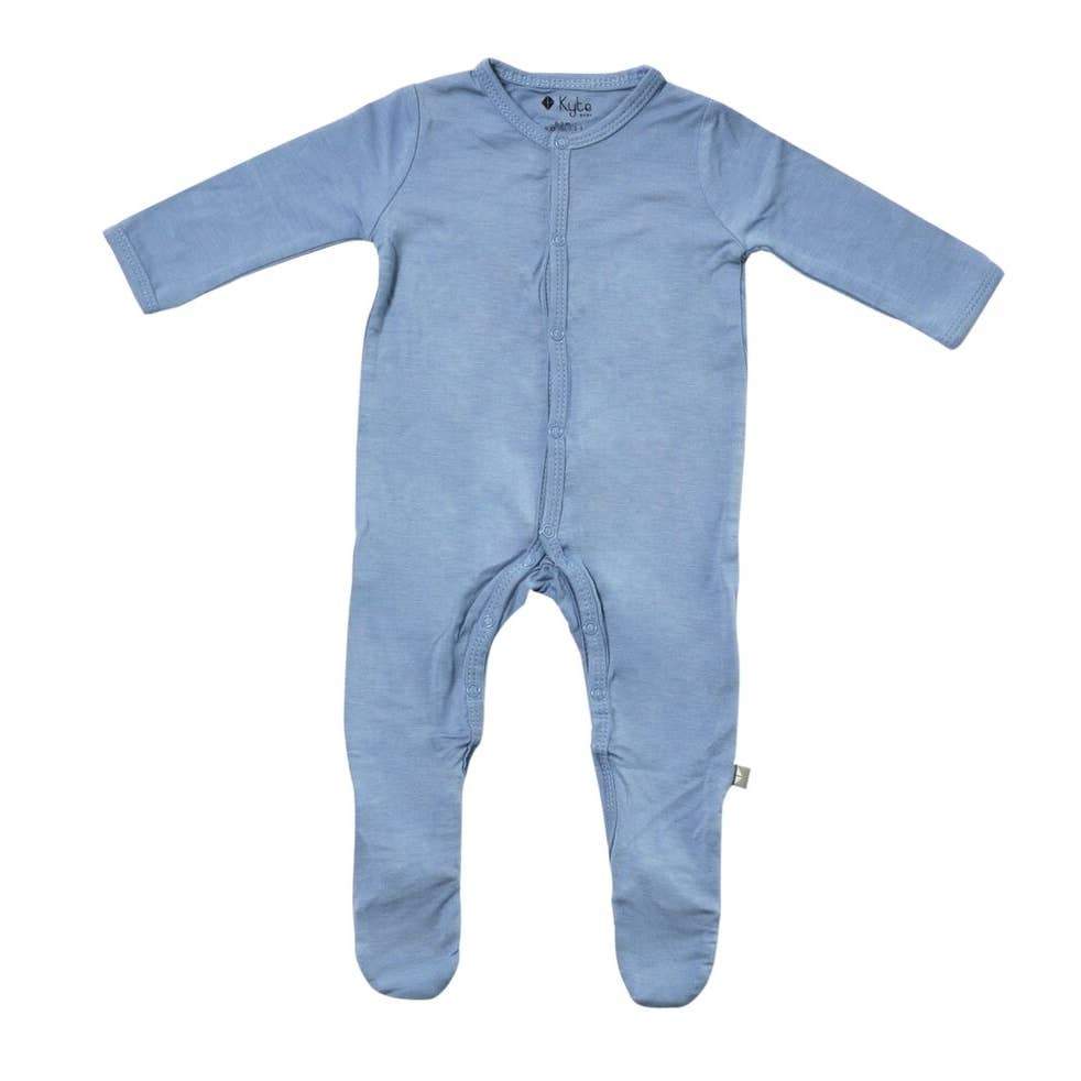 Kyte BABY Solid Bamboo Footie Slate – Boop Baby