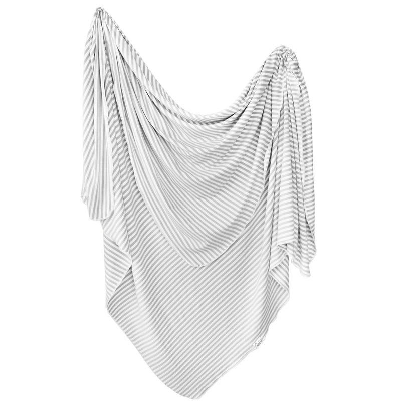 Copper Pearl Soft Knit Swaddle Blankets