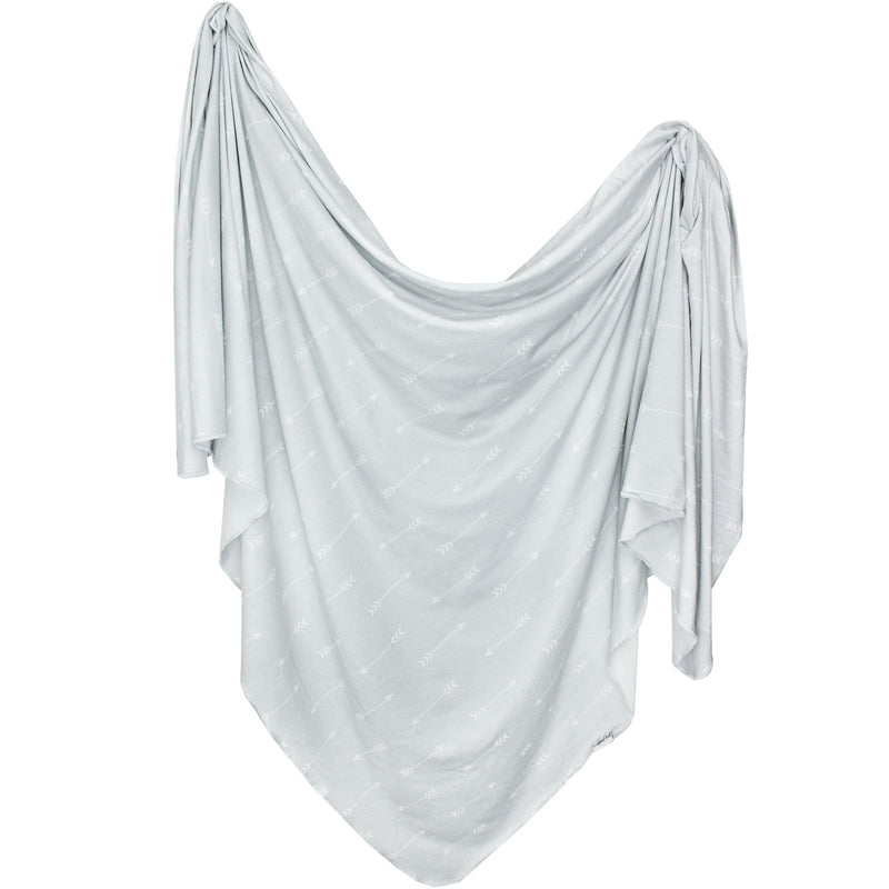 Copper Pearl Soft Knit Swaddle Blankets