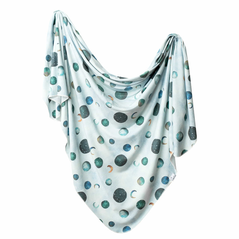 Copper Pearl Soft Knit Swaddle Blankets
