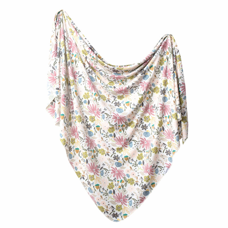 Copper Pearl Soft Knit Swaddle Blankets