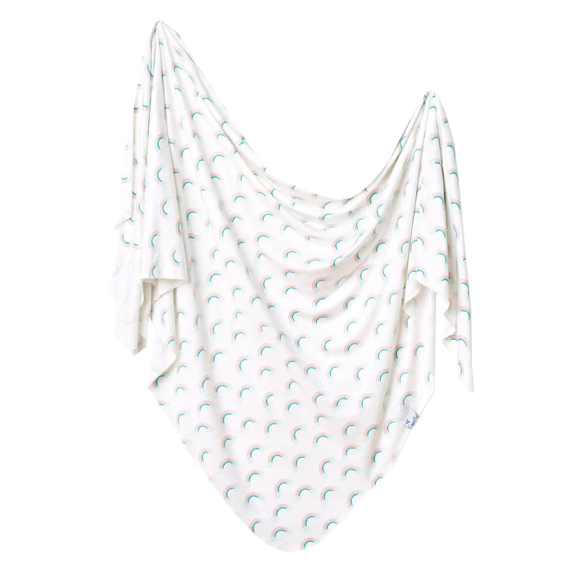 Copper Pearl Soft Knit Swaddle Blankets