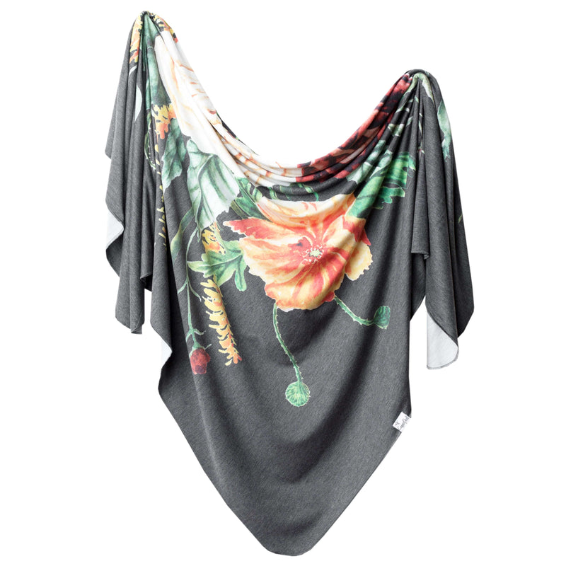 Copper Pearl Soft Knit Swaddle Blankets