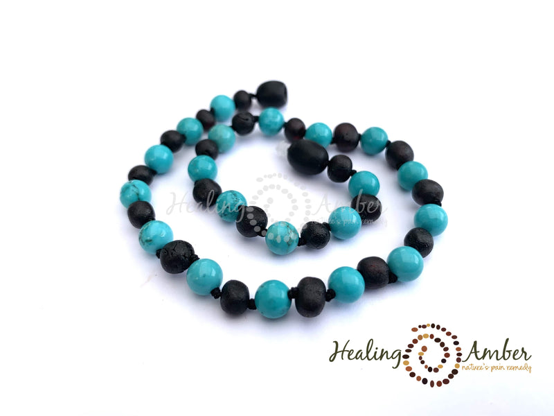 Baltic Amber Healing Necklace - Infant Size 11"