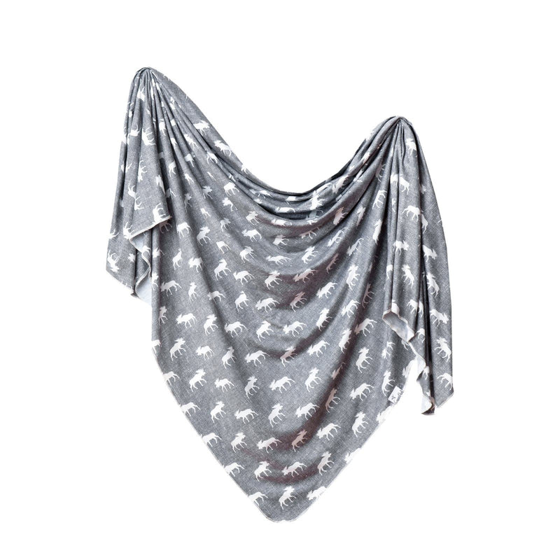 Copper Pearl Soft Knit Swaddle Blankets