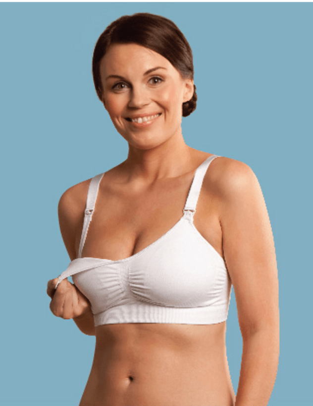 Carriwell Seamless Adjustable D/cup White Small - 73960