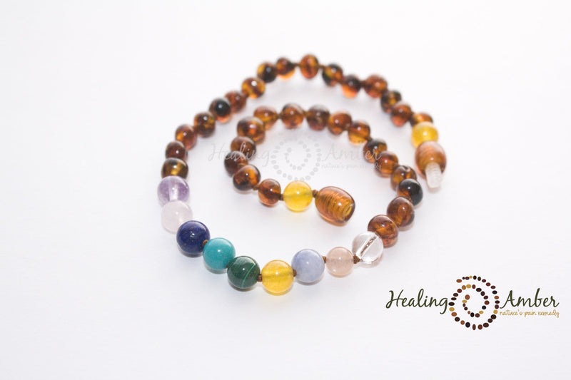 Baltic Amber Healing Necklace - Adult Size 20"-22"