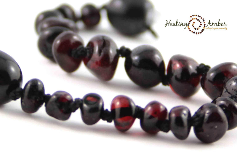 Baltic Amber Healing Necklace - Infant Size 11"