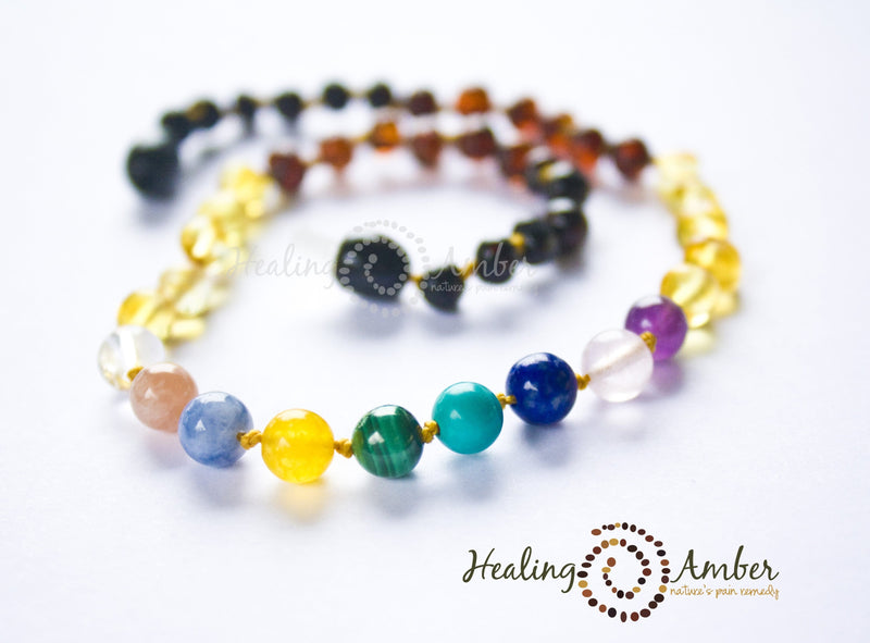 Baltic Amber Healing Necklace - Adult Size 20"-22"