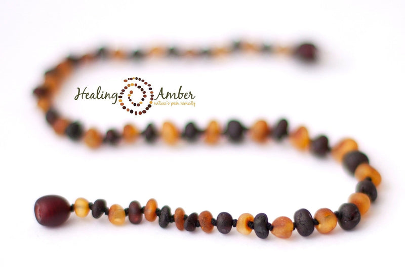 Baltic Amber Healing Necklace - Infant Size 11"