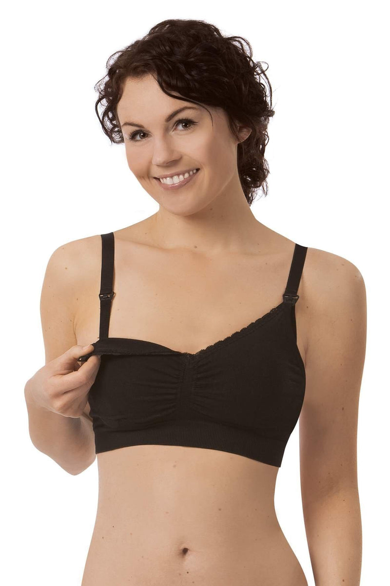 Carriwell Seamless Organic Cotton Nursing Bra