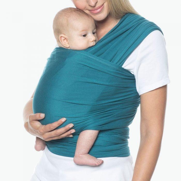 ergobaby original carrier teal Ergo Aura Baby Wrap – Boop Baby