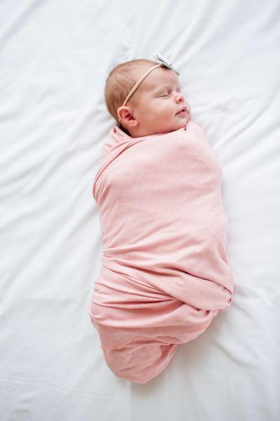 Copper Pearl Soft Knit Swaddle Blankets