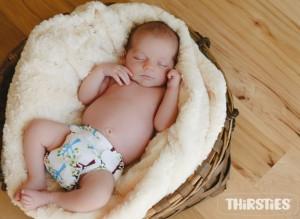 Thirsties Natural All In One - Newborn