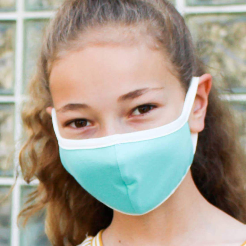 Contoured Bamboo Fabric Face Mask