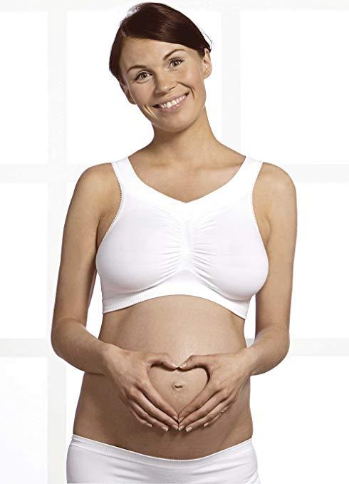 Carriwell Seamless Maternity Bra - White