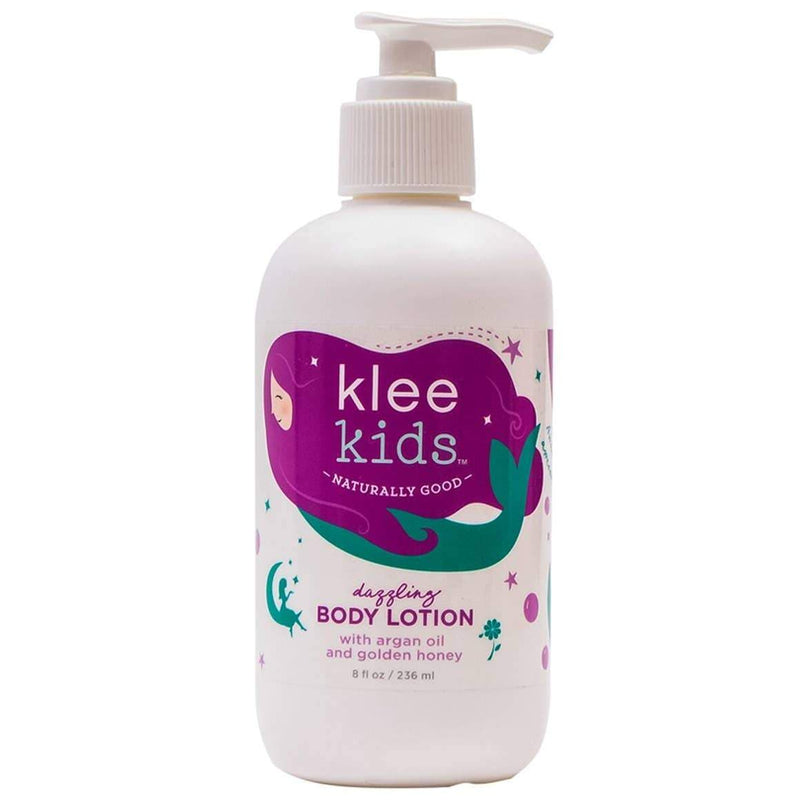 Klee Kids Dazzling Body Lotion w/ Argan Oil & Honey, 8 oz