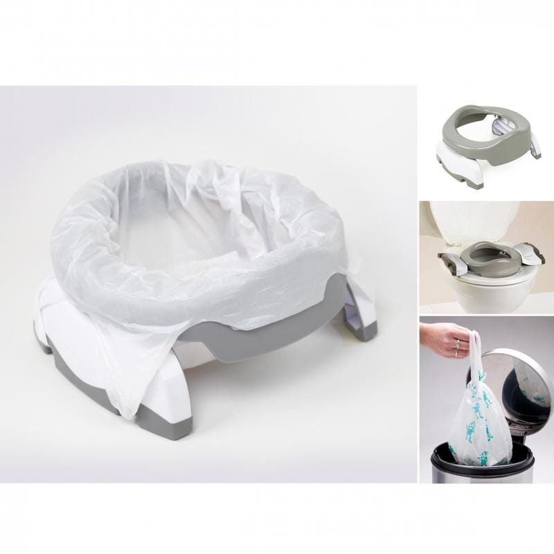 Kalencom Potette Plus - Vasino Da Viaggio Pieghevole Per Bambini, Con Fodere Usa E Getta, Colori Assortiti - 2