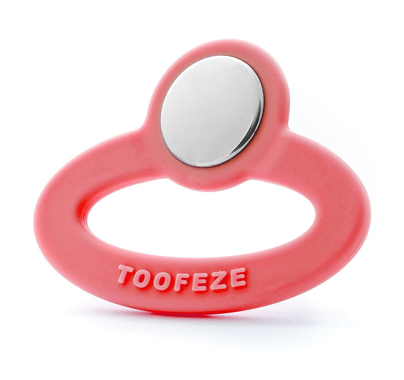 Toofeze silicone and steel teether