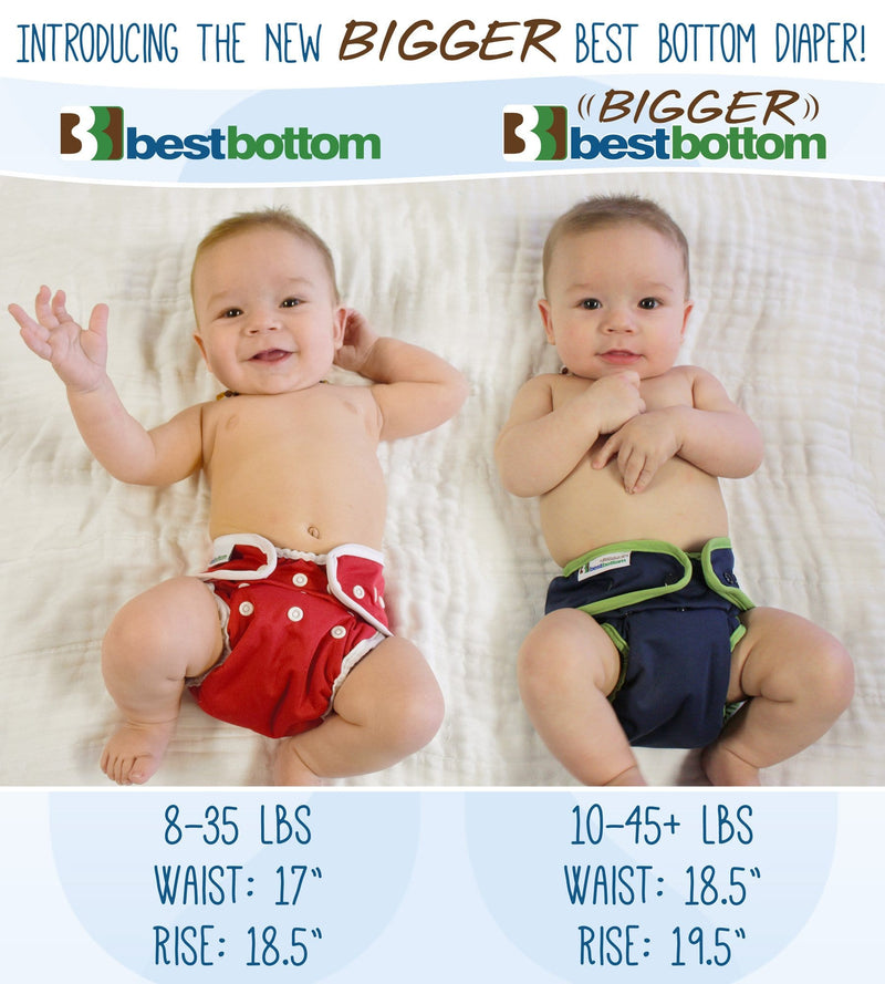 Best Bottoms Bigger All-in-Two Diaper Cover