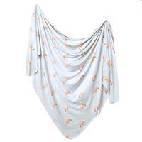 Copper Pearl Soft Knit Swaddle Blankets