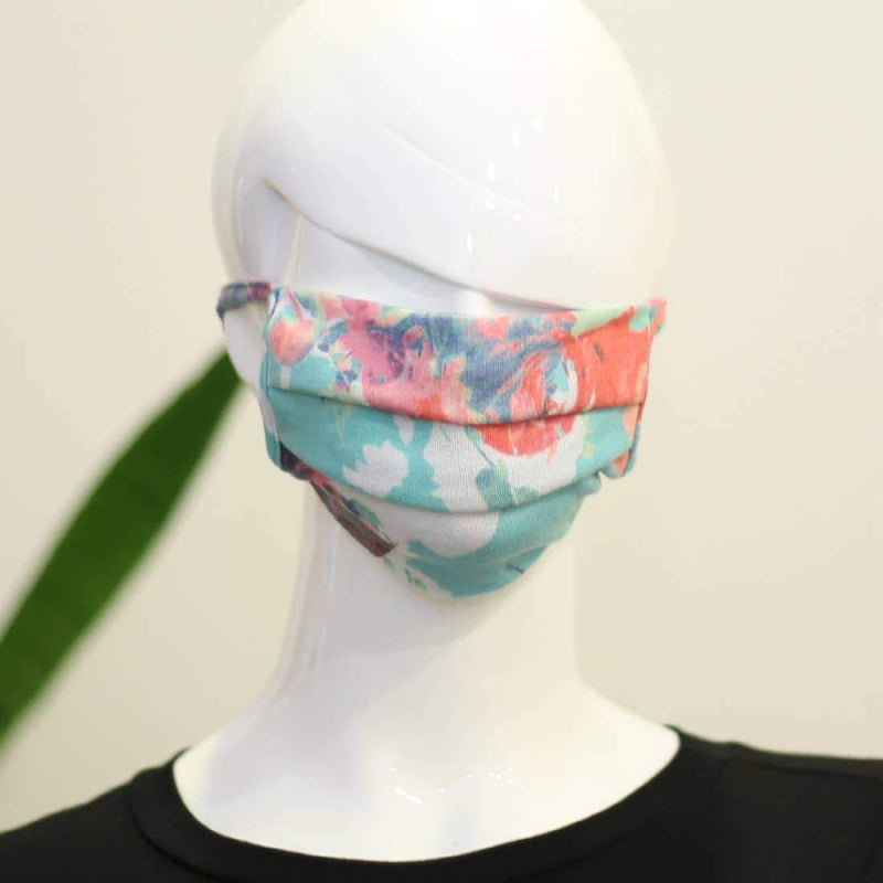 Contoured Bamboo Fabric Face Mask