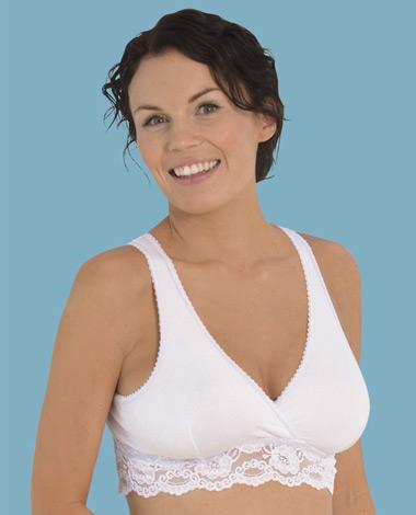 Carriwell Organic Crossover Nursing Bra (Sleep bra)