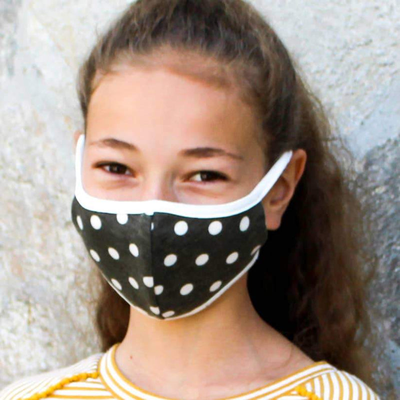 Contoured Bamboo Fabric Face Mask